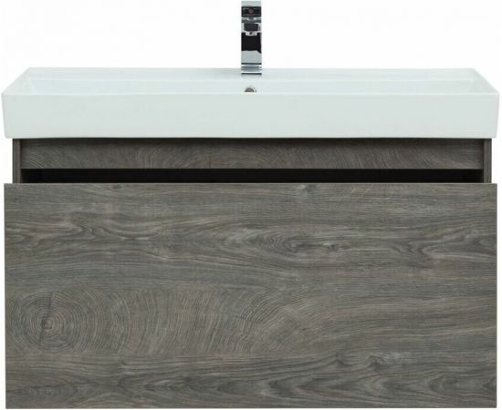 Тумба с раковиной Aquanet Nova Lite 100 дуб рошелье (1 ящик) арт. 00245251_, изображение 10