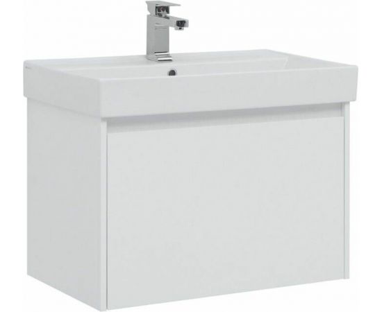 Тумба с раковиной Aquanet Nova Lite 75 белый (1 ящик) арт. 00245243_, изображение 2