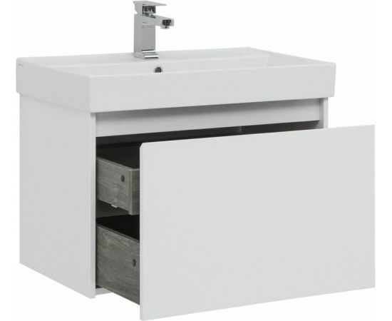 Тумба с раковиной Aquanet Nova Lite 75 белый (1 ящик) арт. 00245243_, изображение 5