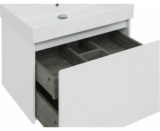 Тумба с раковиной Aquanet Nova Lite 75 белый (1 ящик) арт. 00245243_, изображение 10