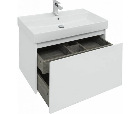 Тумба с раковиной Aquanet Nova Lite 90 белый (1 ящик) арт. 00245247_, изображение 11