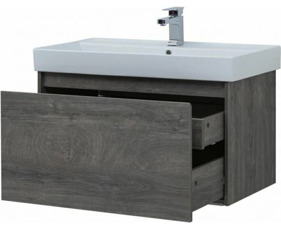 Тумба с раковиной Aquanet Nova Lite 90 дуб рошелье (1 ящик) арт. 00245246_, изображение 7