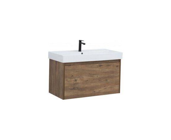 Тумба с раковиной Aquanet Nova Lite 90 дуб рустикальный (1 ящик) арт. 00254698_