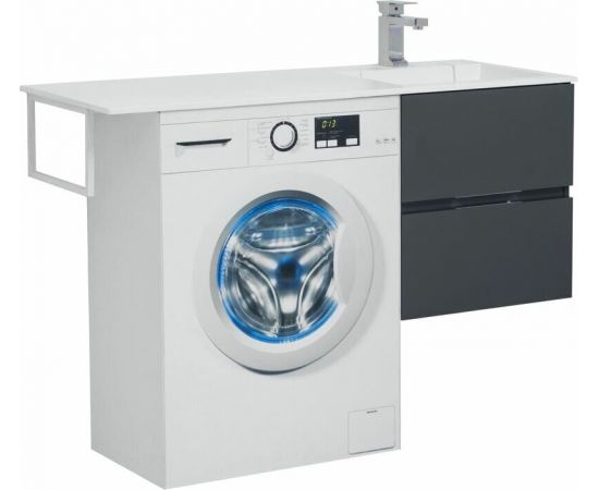 Тумба с раковиной Aquanet Алвита 120 R серый антрацит арт. 00243776_, изображение 2