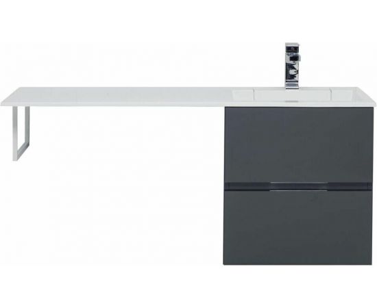 Тумба с раковиной Aquanet Алвита 120 R серый антрацит арт. 00243776_, изображение 12