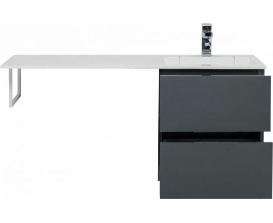 Тумба с раковиной Aquanet Алвита 120 R серый антрацит арт. 00243776_, изображение 13