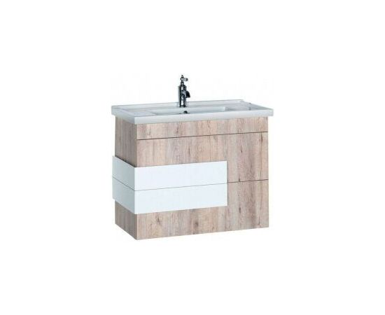 Тумба с раковиной Aquanet Мадейра 80 дуб кантри арт. 00213050_