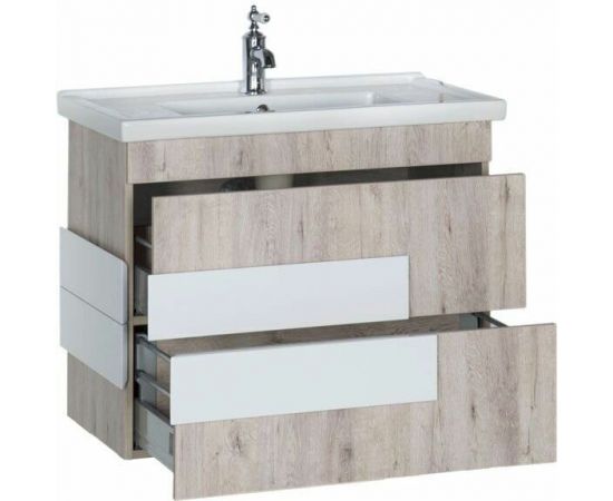 Тумба с раковиной Aquanet Мадейра 80 дуб кантри арт. 00213050_, изображение 5