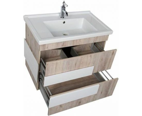 Тумба с раковиной Aquanet Мадейра 80 дуб кантри арт. 00213050_, изображение 8