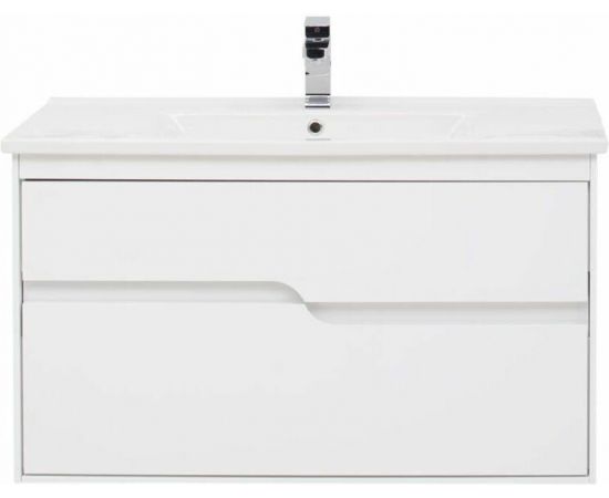Тумба с раковиной Aquanet Модена 100 белый арт. 00212664_, изображение 6