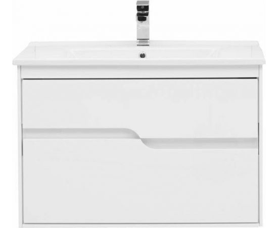 Тумба с раковиной Aquanet Модена 85 белый арт. 00212663_, изображение 6