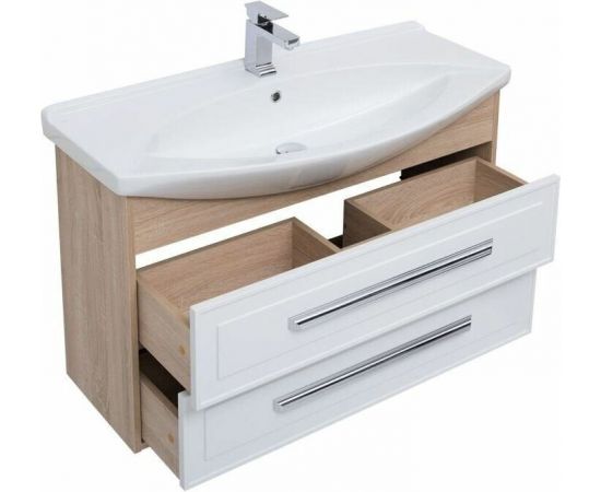Тумба с раковиной Aquanet Остин 105 дуб сонома/белый арт. 00212628_, изображение 8