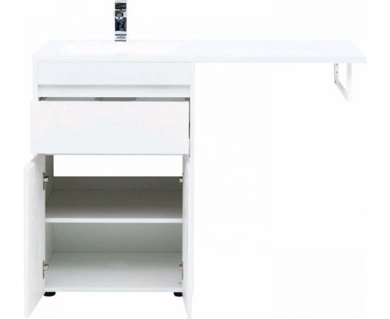 Тумба с раковиной Aquanet Токио 120 L белый (напольная, 1 ящик, 2 дверцы) арт. 00239211_, изображение 11