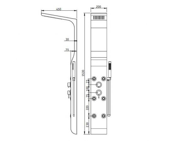 Душевая панель RGW SP-02 21140102-03_, изображение 2