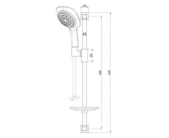 Душевой гарнитур Lemark LM8068C_, изображение 3