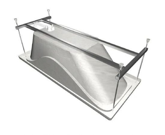 Акриловая ванна Triton Стандарт 170x70 см с каркасом и слив-переливом Triton Стандарт ЕМ601TR_, изображение 6