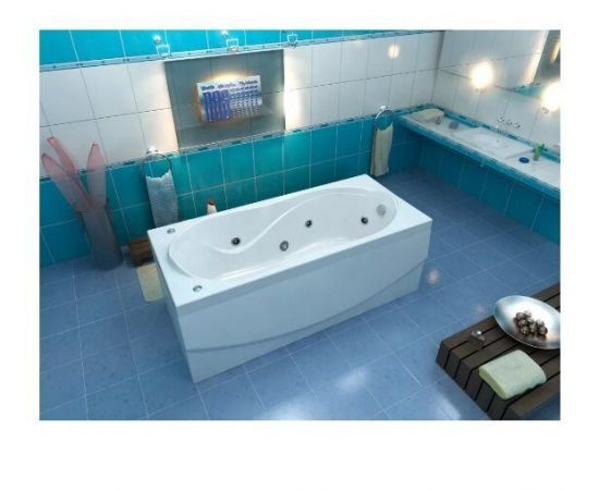 Акриловая ванна Bas Ямайка 180 см с г/м_, изображение 3