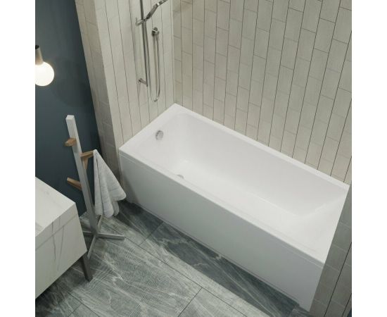 Акриловая ванна 1ACReal Тори 170 с ножками и слив-переливом_, изображение 3