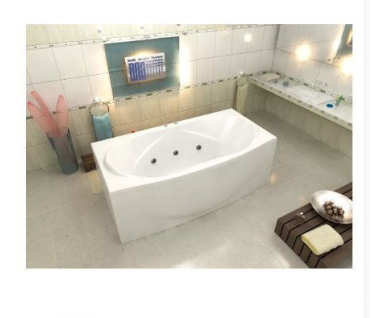 Акриловая ванна Bas Фиеста 194 см с г/м_, изображение 4