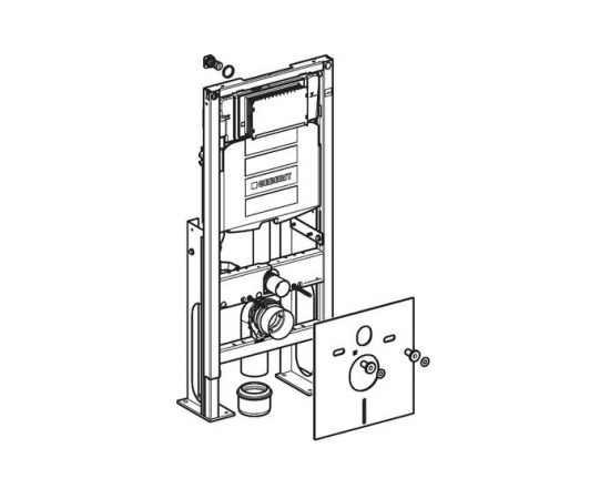 Система инсталляции для унитазов Geberit Duofix UP320 111.380.00.5_, изображение 2