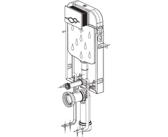 Инсталляция для унитаза Creavit GR5001.01_, изображение 3