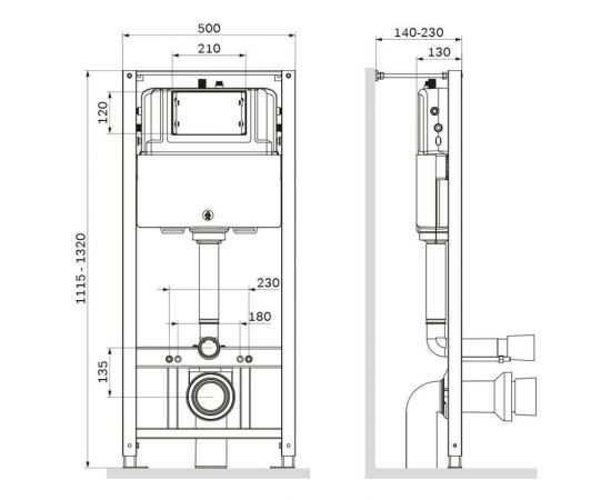 Система инсталляции для унитазов Am.Pm Pro I012704_, изображение 3