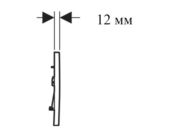 Кнопка смыва Geberit Sigma 30 115.883.14.1 черный матовый / хром глянцевый_, изображение 4
