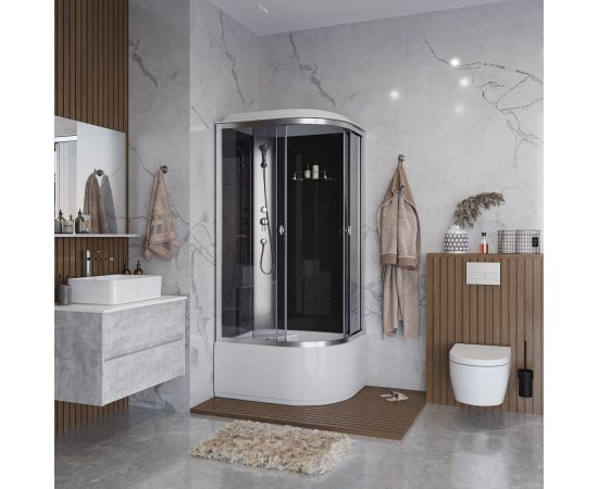 Душевая кабина Niagara Eco E90/80/40L/TN 900х800х2150_, изображение 3