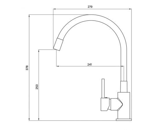 Смеситель для кухни Milardo Meal M01SB0FM05_, изображение 3