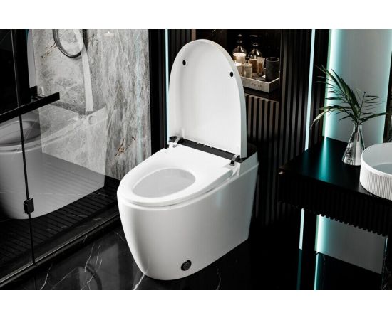 Электронный унитаз-биде ABBER Bequem AC1116S белый_, изображение 5