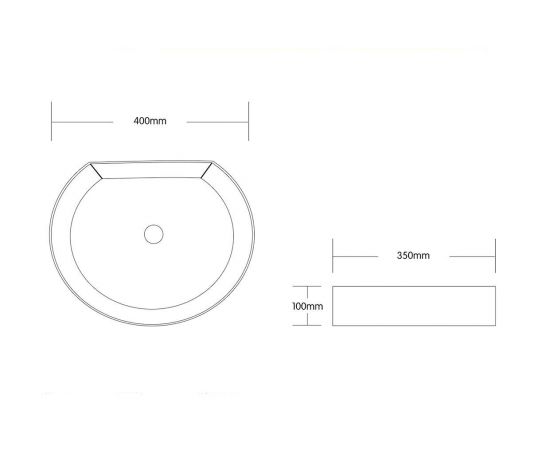 Раковина накладная Cerutti SPA CR7088_, изображение 2