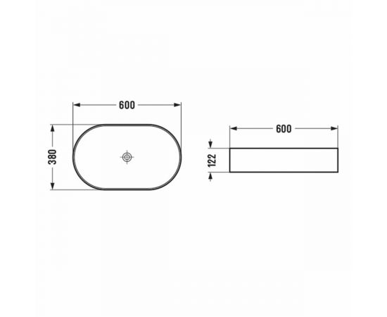 Раковина керамическая Vincea VBS-50760, белая_, изображение 3