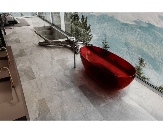 Прозрачная ванна ABBER Kristall AT9703Rubin красная_, изображение 3