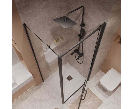 Душевое ограждение Niagara Nova NG-85-8AB-A100B-34 80х100х195 см_, изображение 5