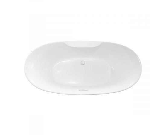 Акриловая ванна Vincea VBT-405B-1700, 170х80х58, цвет белый, слив-перелив в комплекте, белый_, изображение 2