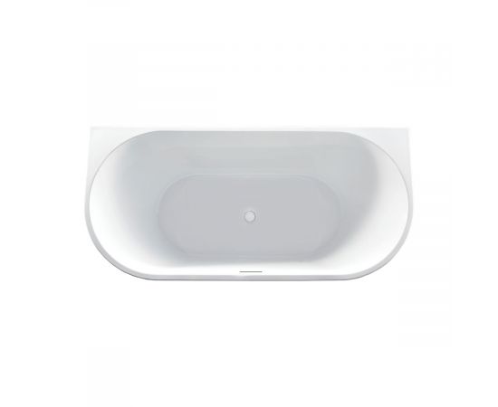Акриловая ванна Vincea VBT-421-1700MW, 170х80х58, цвет белый матовый, слив-перелив в комплекте, белый_, изображение 2