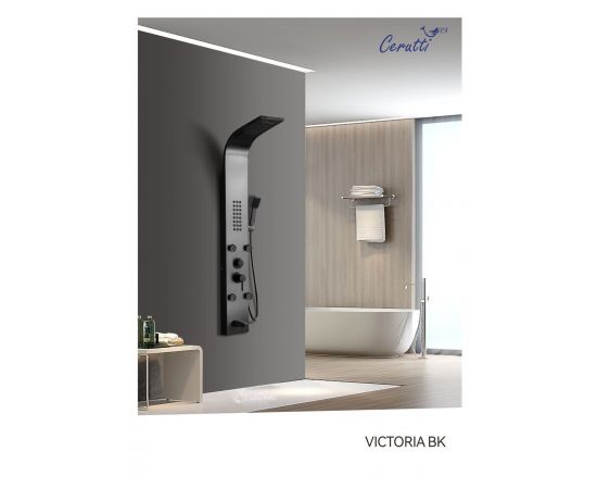 Панель душевая Ceruttispa VICTORIA BK CT9981_, изображение 2