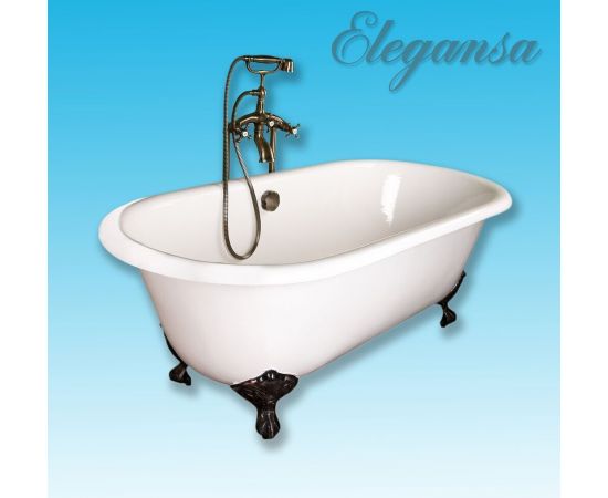 Ванна чугунная ELEGANSA GRETTA bronze_
