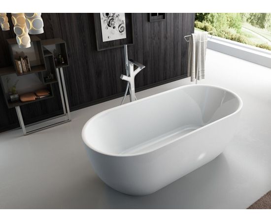 Акриловая ванна без перелива BelBagno BB70-1500-W0 1500x750x570_, изображение 4