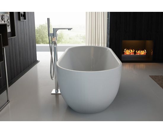 Акриловая ванна без перелива BelBagno BB70-1500-W0 1500x750x570_, изображение 3