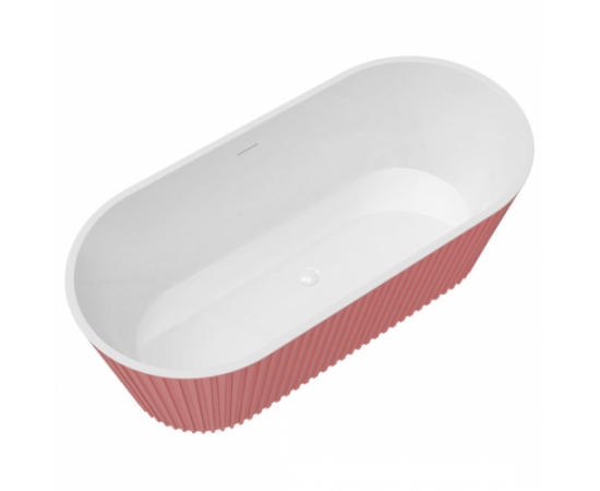 Ванна отдельностоящая акриловая Delice Caresse 170х80 розовая матовая DLR440101P_, изображение 2