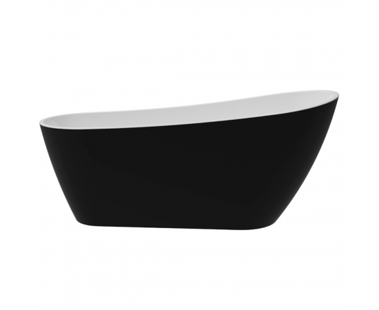 Ванна отдельностоящая акриловая Delice Riviera 170х74 черная матовая DLR440103Bk_
