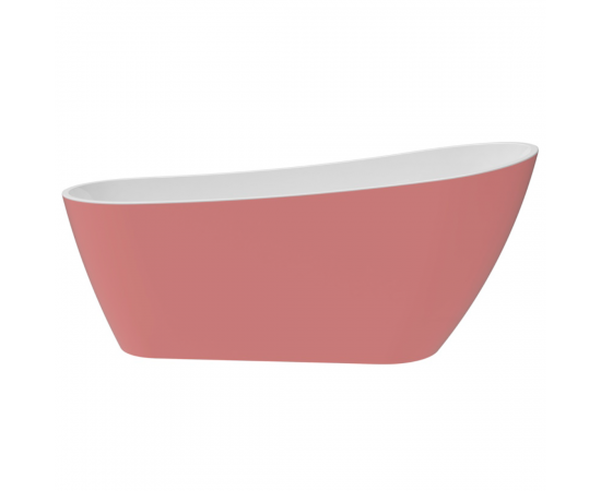 Ванна отдельностоящая акриловая Delice Riviera 170х74 розовая матовая DLR440103P_