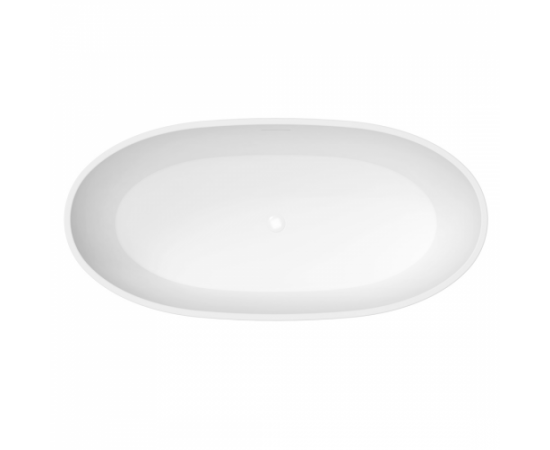 Ванна отдельностоящая акриловая Delice Rondo 170х76 белая матовая DLR440104W_, изображение 3