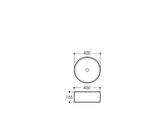 Раковина накладная для установки на столешницу Aquatek AQ5118-00_, изображение 2