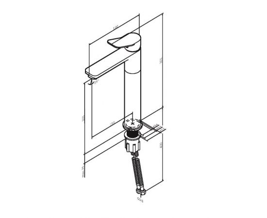 Смеситель для раковины AM.PM X-Joy F85A92022_, изображение 9