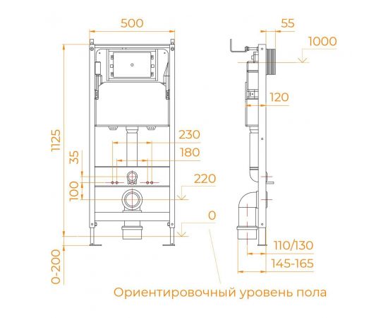 Система инсталляции для унитазов RGW SWI-02_, изображение 2