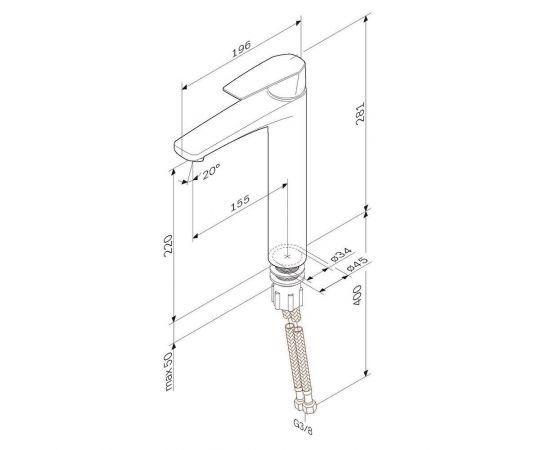 Смеситель для раковины AM.PM Gem F90A92022_, изображение 9