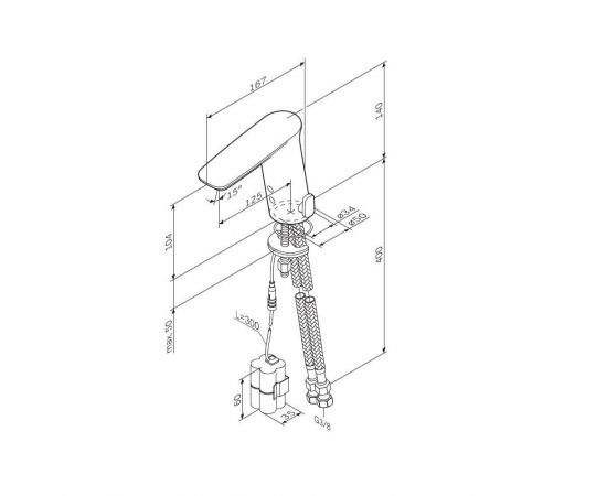 Смеситель для раковины AM.PM Inspire V2.0 F50A02322_, изображение 11