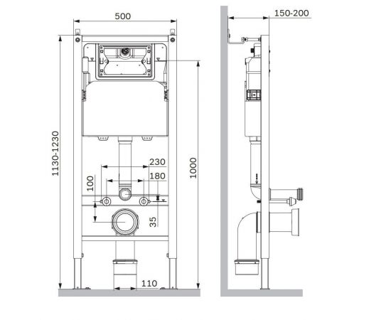 Инсталляция AM.PM PrimeFit I012709 для подвесного унитаза_, изображение 7